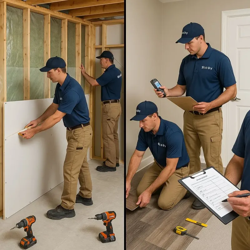 Repairs and Reconstruction process in Lyman, MS