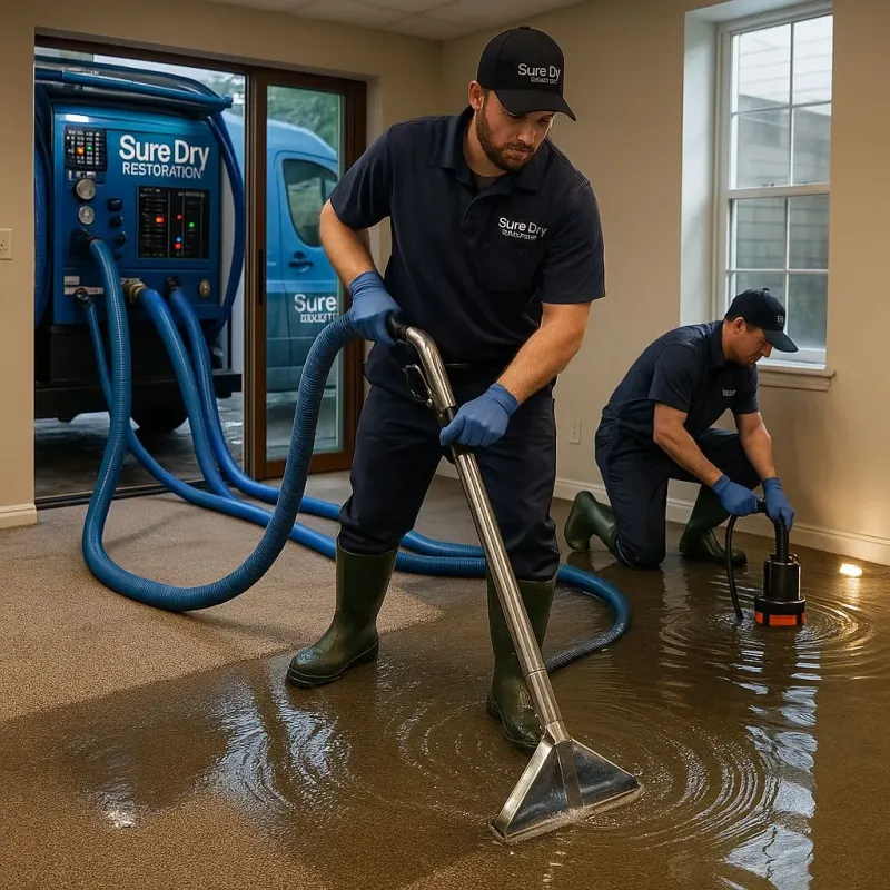 Water Extraction and Removal process in Lyman, MS